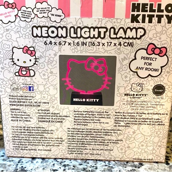 Hello Kitty LED Neon Light Lamp - Picture 13 of 14